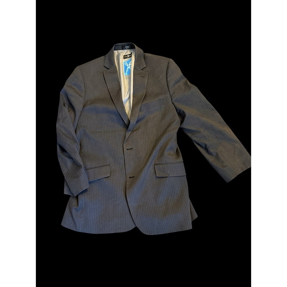 Vintage Marc Jacob's Grey Pin Stripe Suit Coat / Blazer - 42r